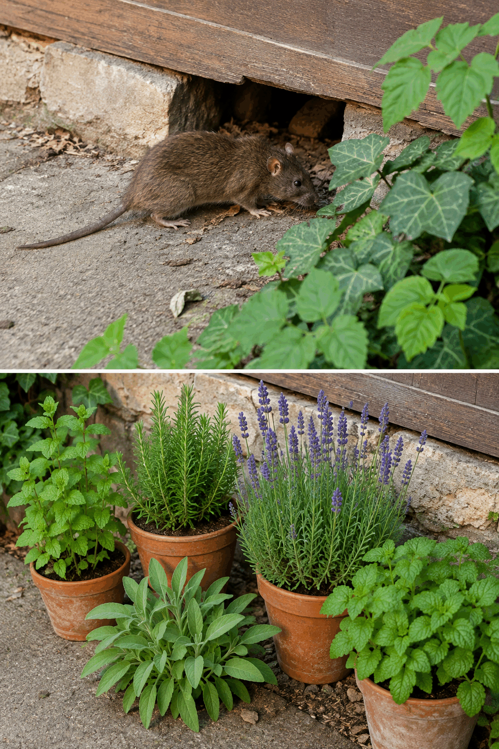 Vous avez des rats près de chez vous ? Essayez ces plantes avant tout