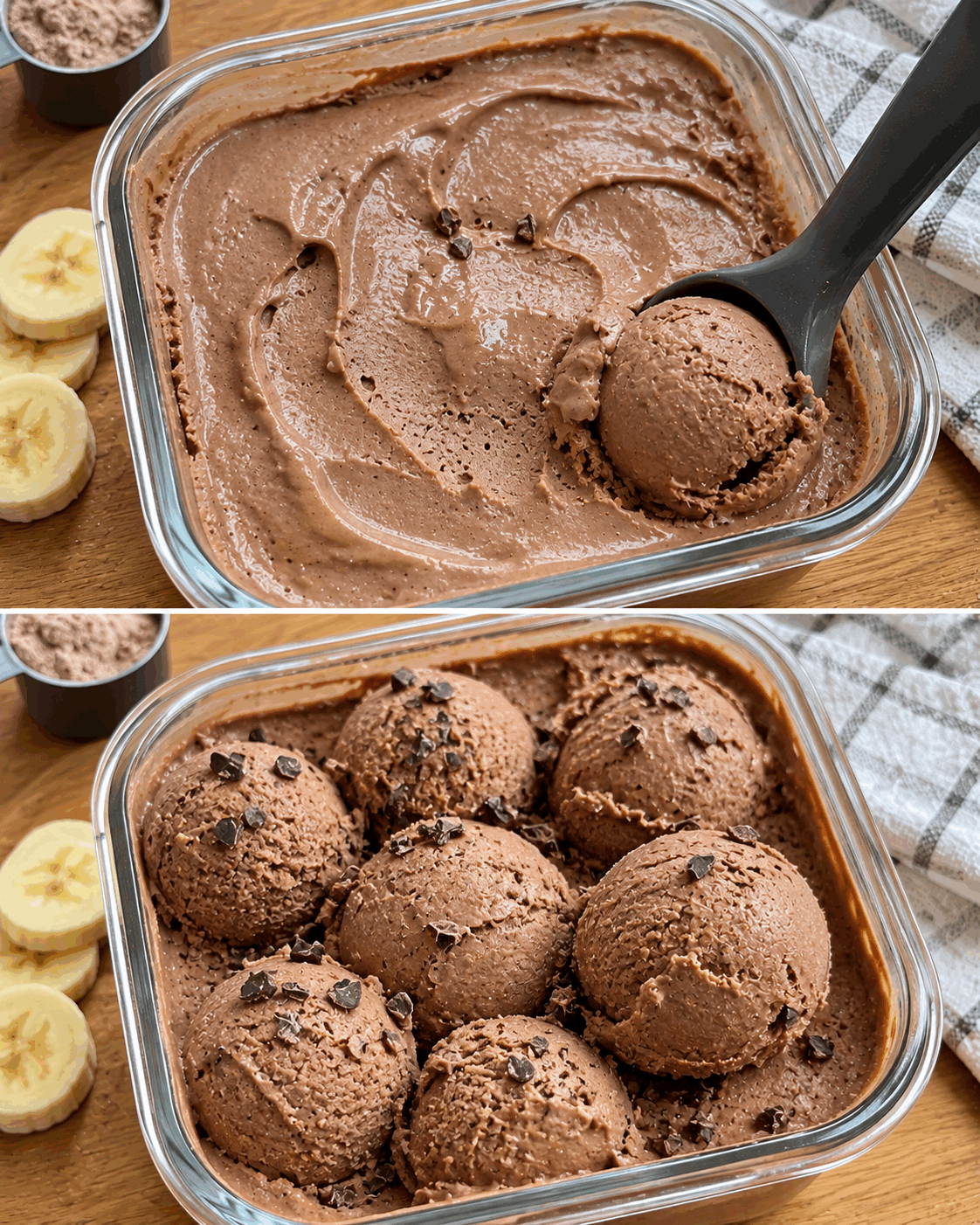 Le secret d&rsquo;une glace protéinée maison sans crème ni sorbetière