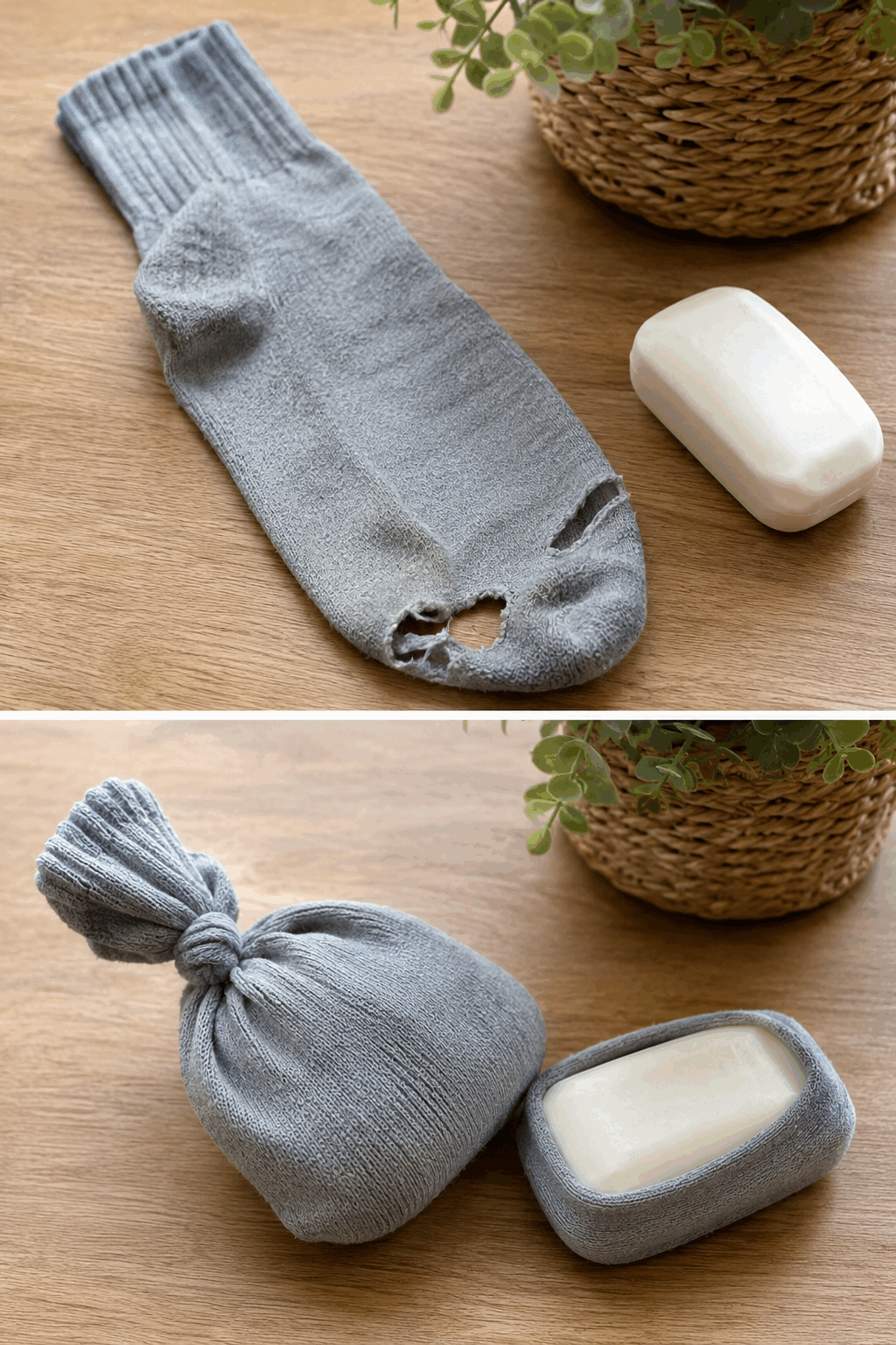 Ne jetez plus vos vieilles chaussettes : cette astuce avec un savon est étonnante