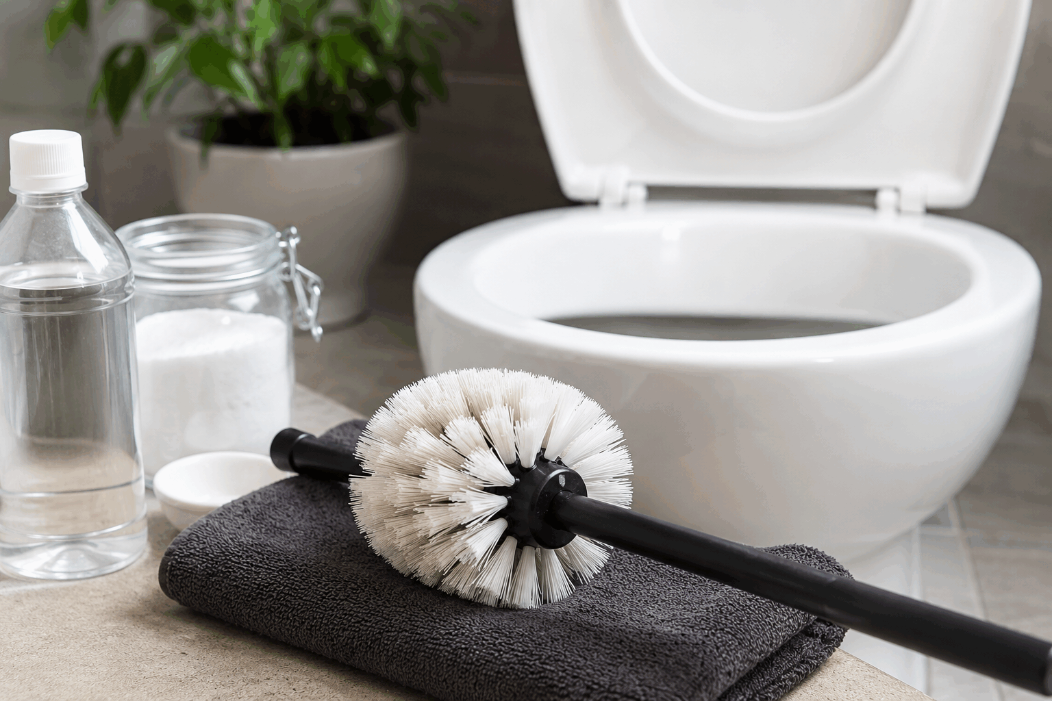 Cette méthode aide à limiter les bactéries sur votre brosse WC