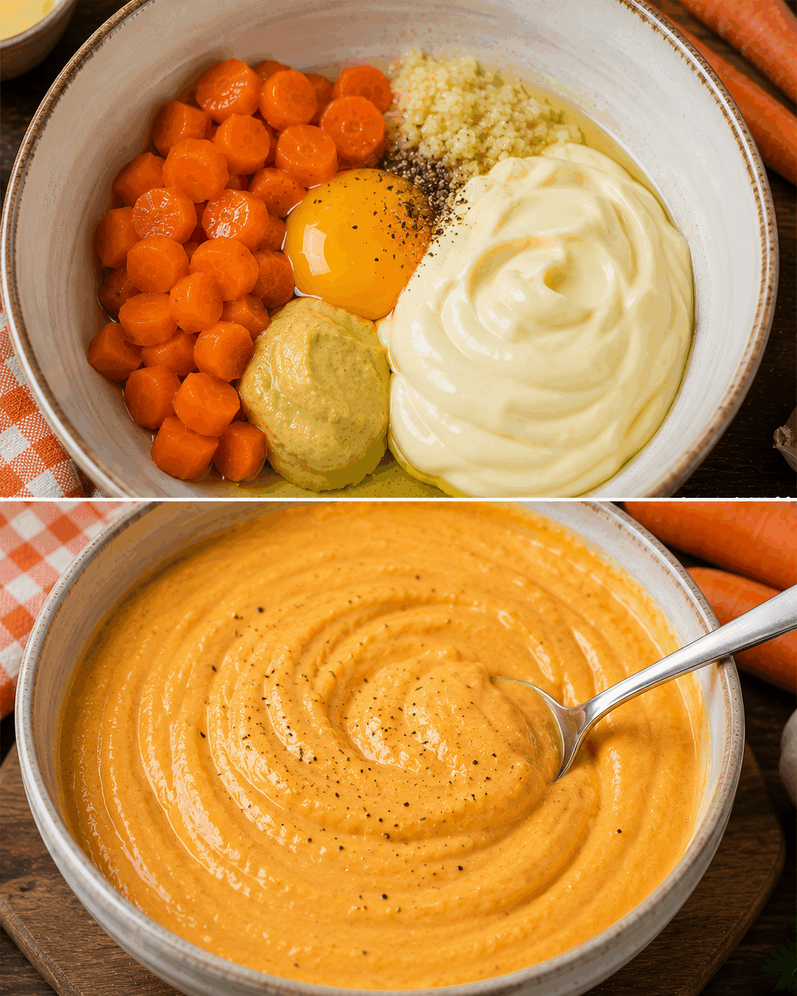 Le secret d&rsquo;une mayonnaise de carotte parfaitement onctueuse