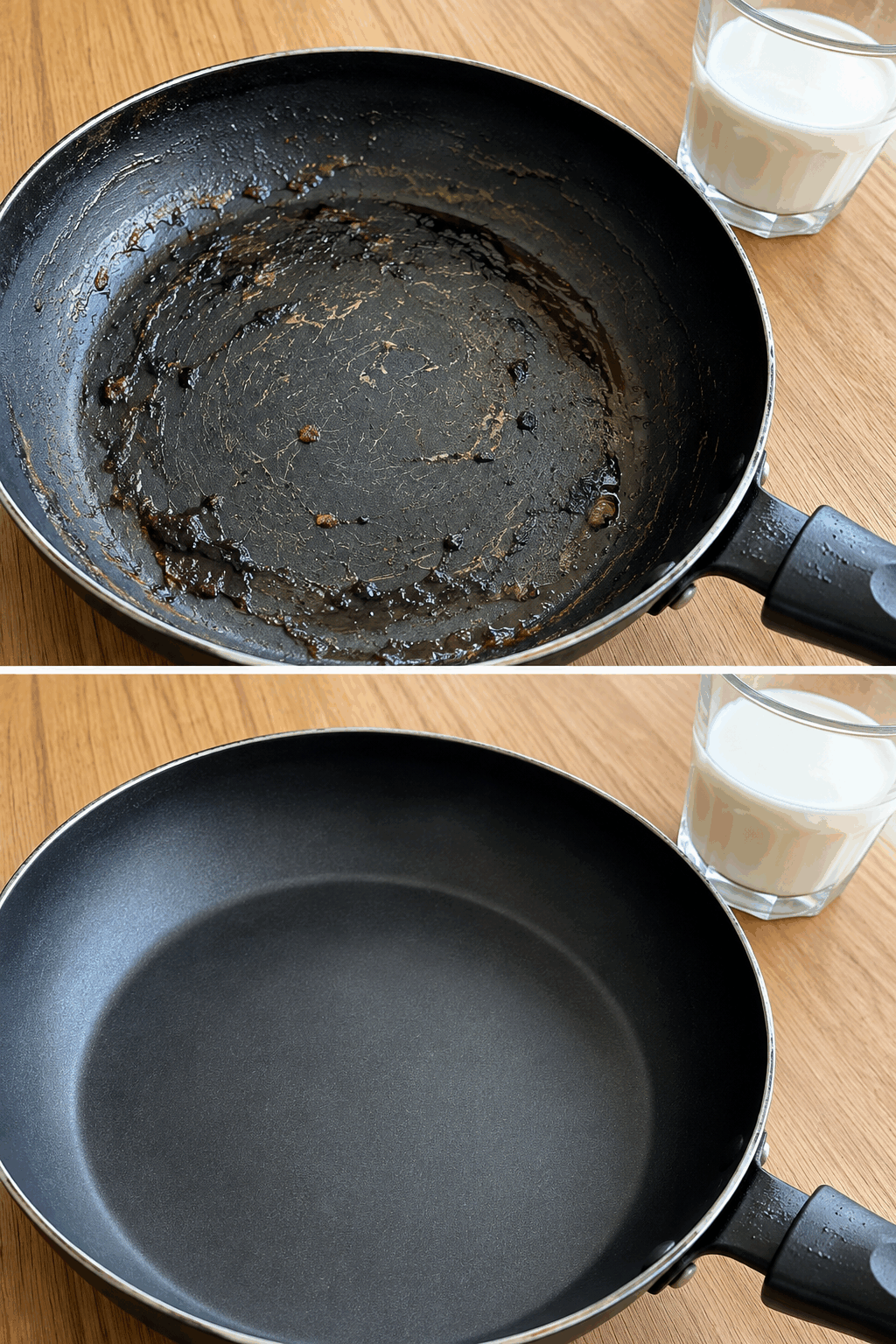 Pourquoi verser du lait dans une poêle ? La réponse est étonnante