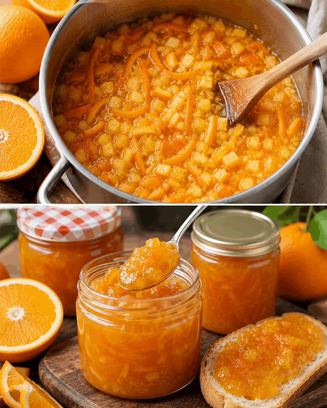 La recette facile de la confiture d&rsquo;oranges sans sucre ajouté