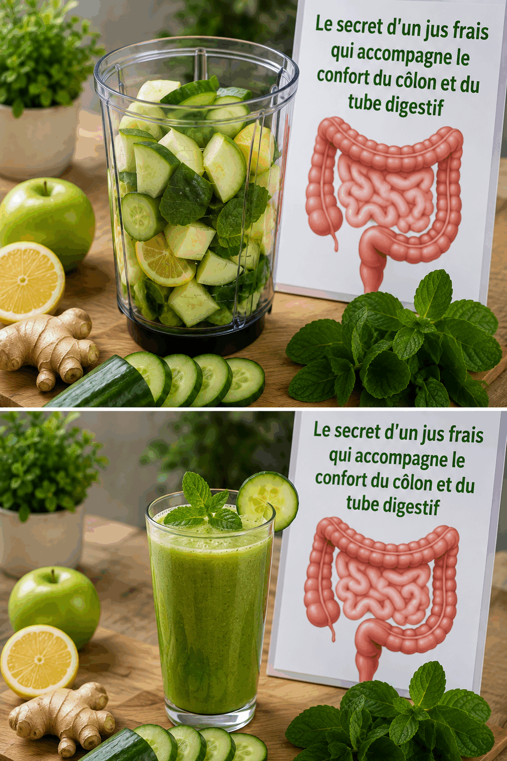Le secret d&rsquo;un jus frais qui accompagne une bonne digestion