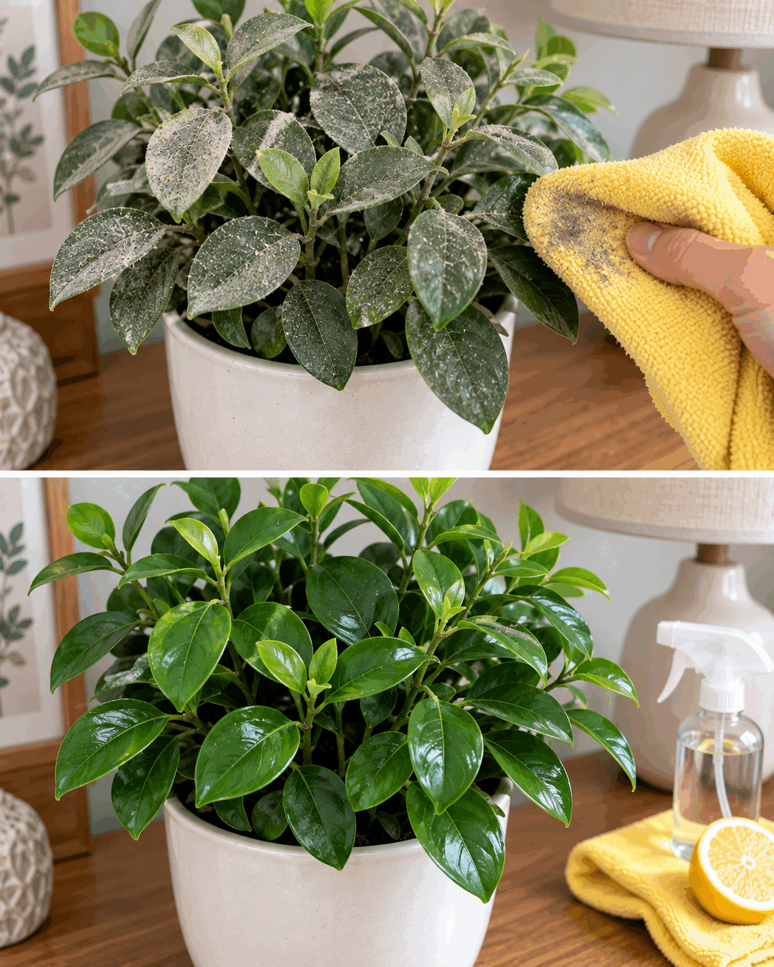 Vous dépoussiérez sans arrêt vos fausses plantes ? Cette astuce pourrait changer ça