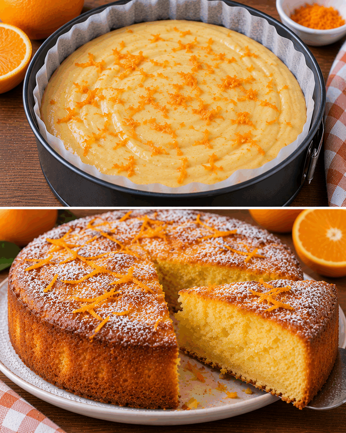 Il ressemble à un simple gâteau à l’orange… mais attendez de découvrir ce qui rend sa mie si moelleuse