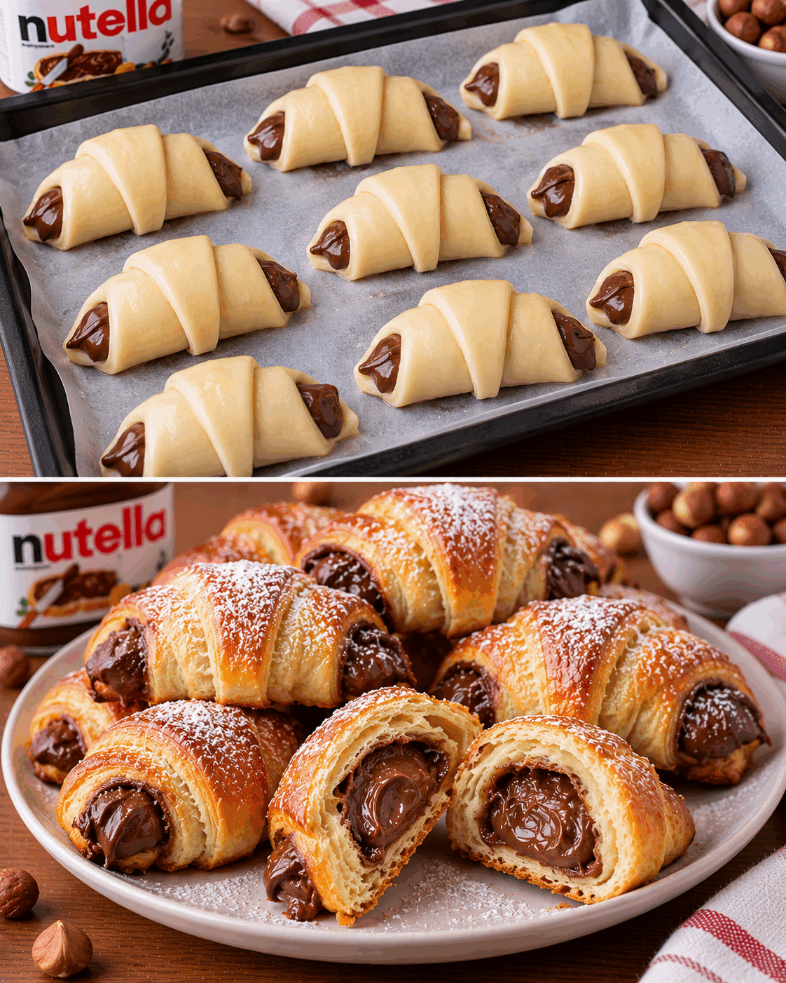 Une pâte brisée et du Nutella… attendez de voir ces petites douceurs à la sortie du four