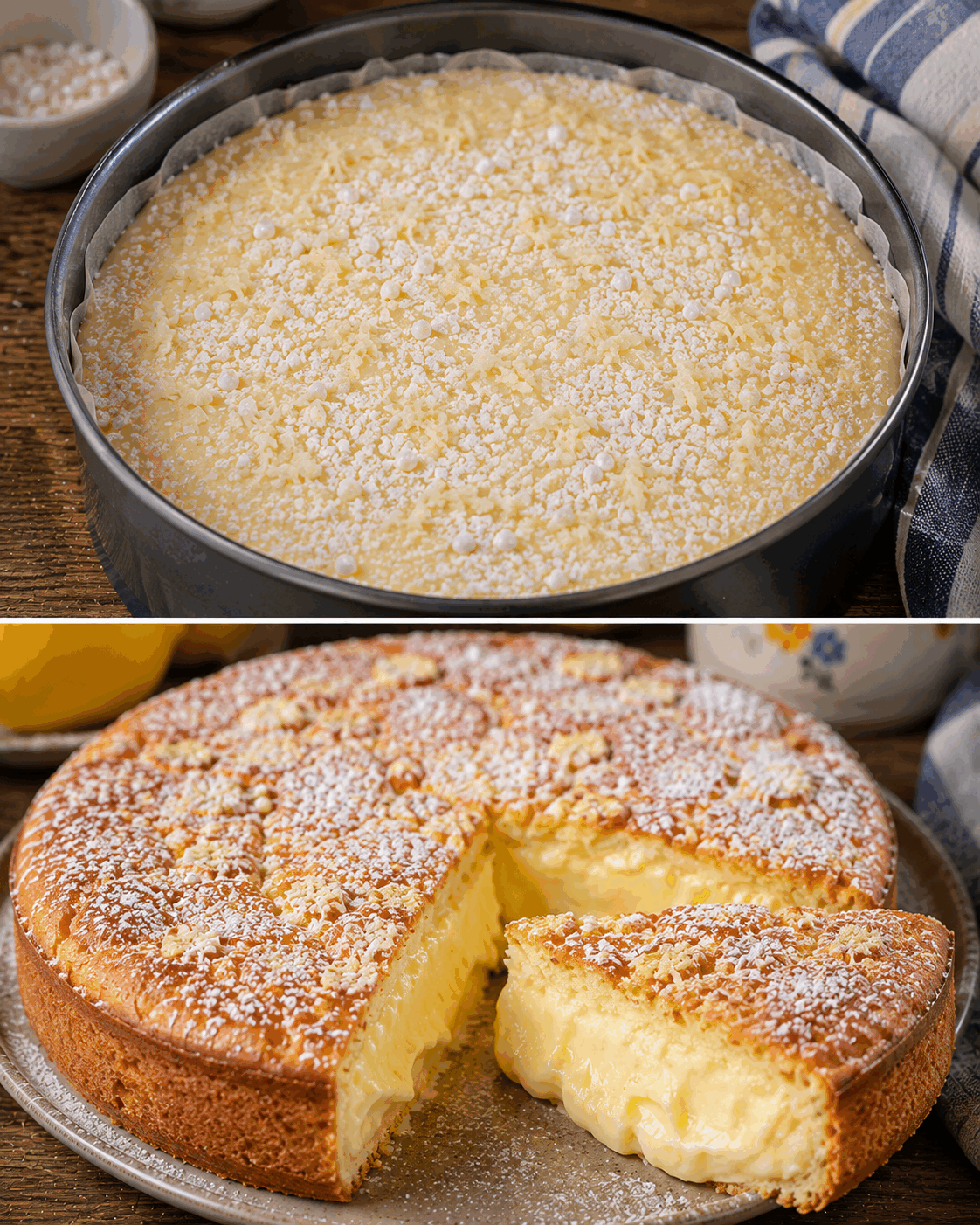 Ni génoise ni cheesecake : ce gâteau napolitain cache une texture incroyablement crémeuse