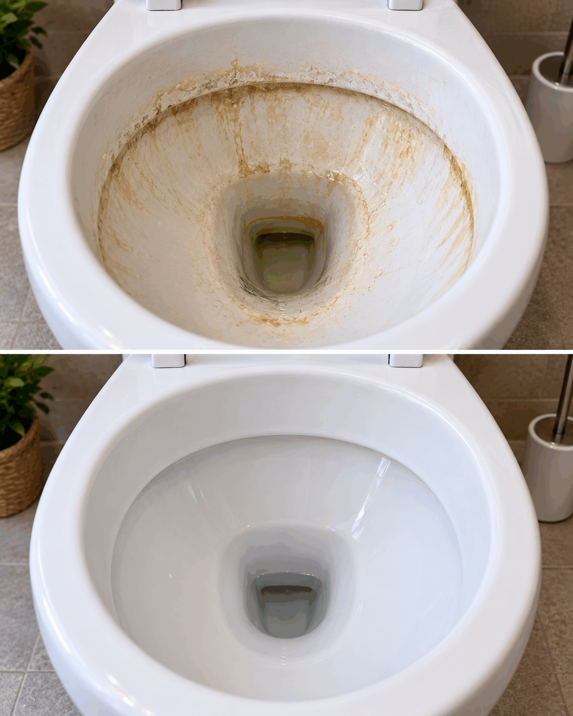 Des traces de calcaire dans vos toilettes ? Cette astuce à petit prix pourrait tout changer