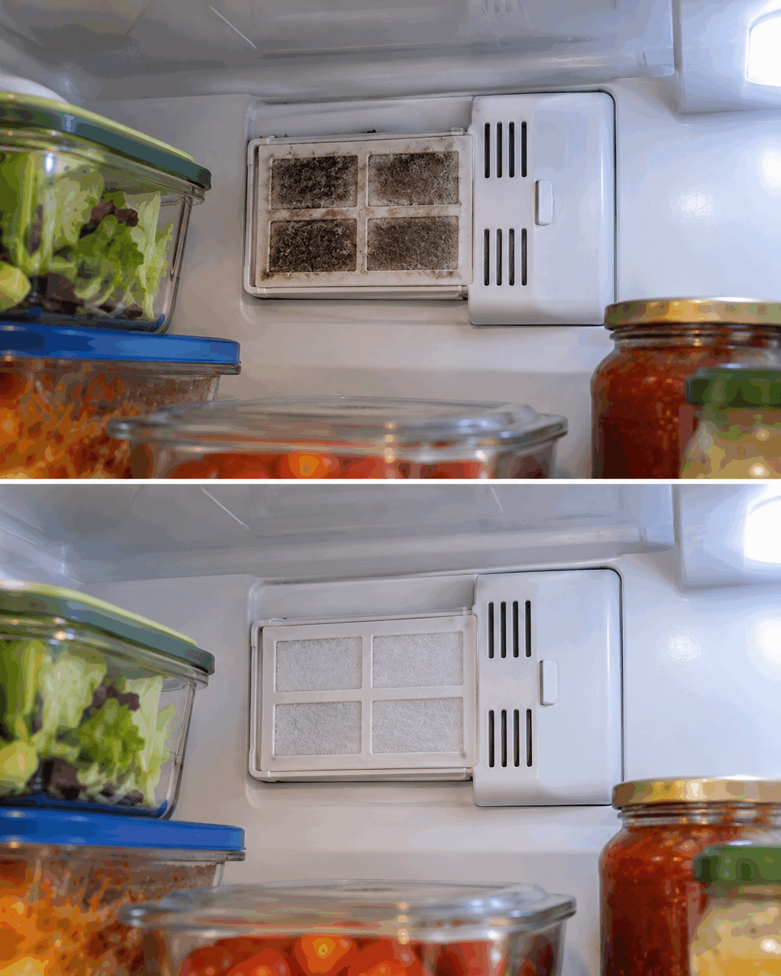Vous n’avez jamais changé le filtre à air de votre frigo ? Il est peut-être temps de vérifier
