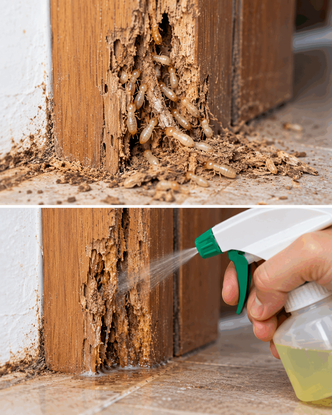Vous avez repéré des termites ? Cette solution pourrait éviter que les dégâts s’aggravent