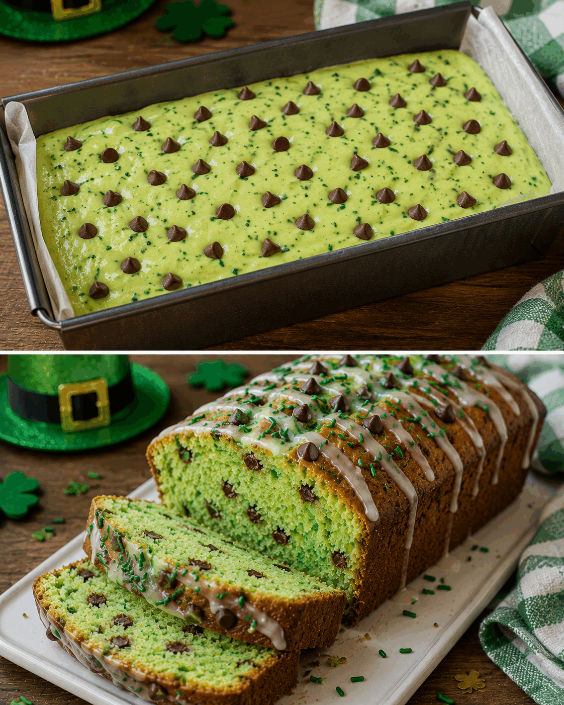Il fond presque dans la bouche… et ce gâteau de la Saint-Patrick reste moelleux pendant des jours !