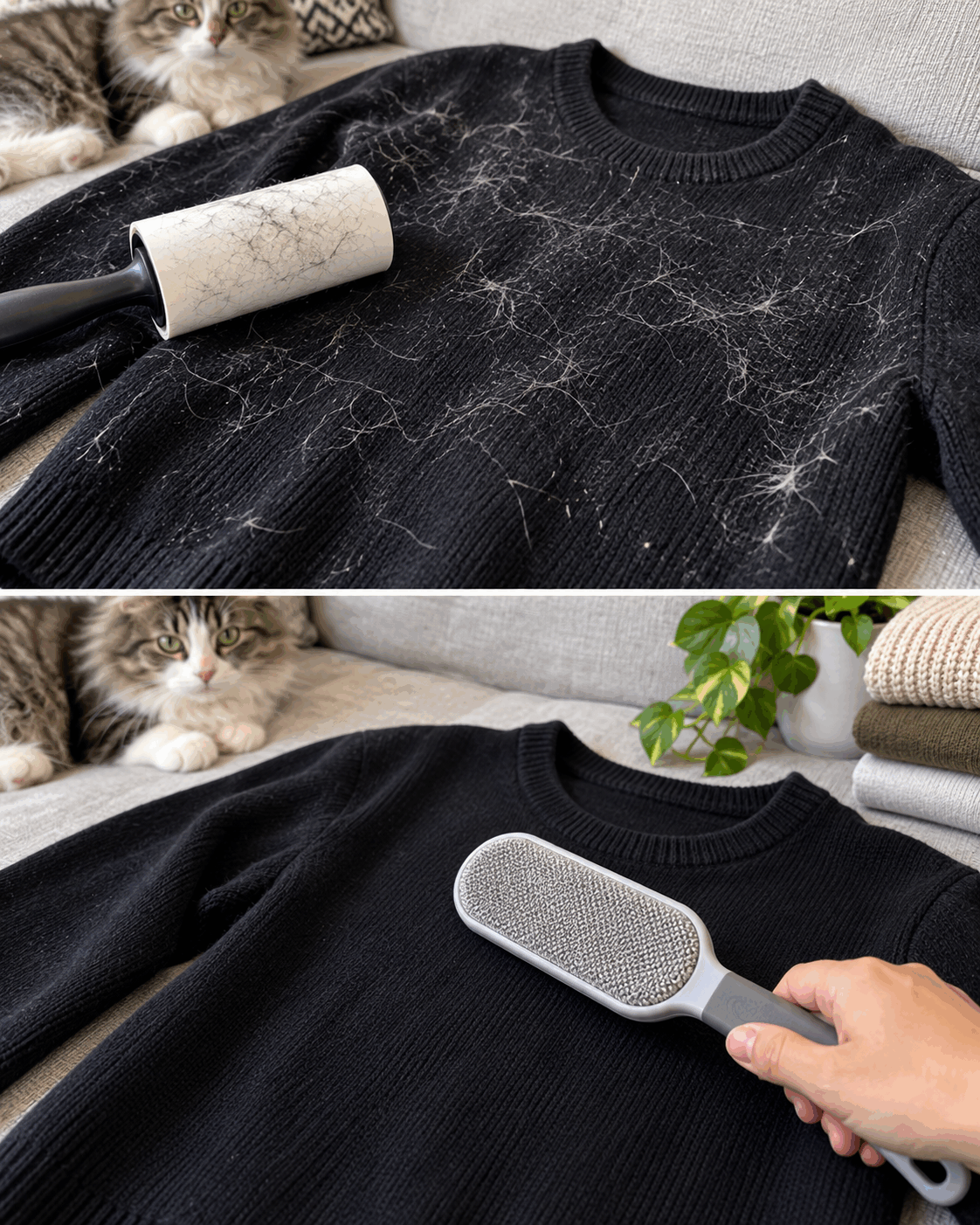 Vous utilisez encore un rouleau adhésif contre les peluches ? Essayez cette alternative avant d’en racheter un