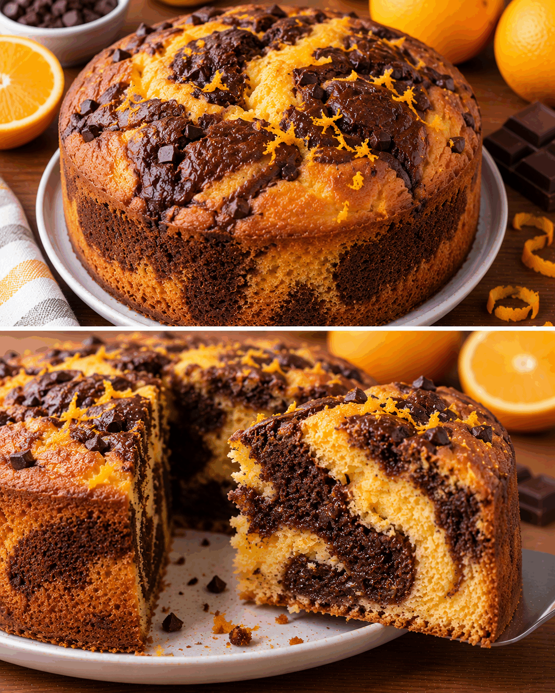 Orange et chocolat : est-ce la combinaison qui manquait à votre gâteau préféré ?